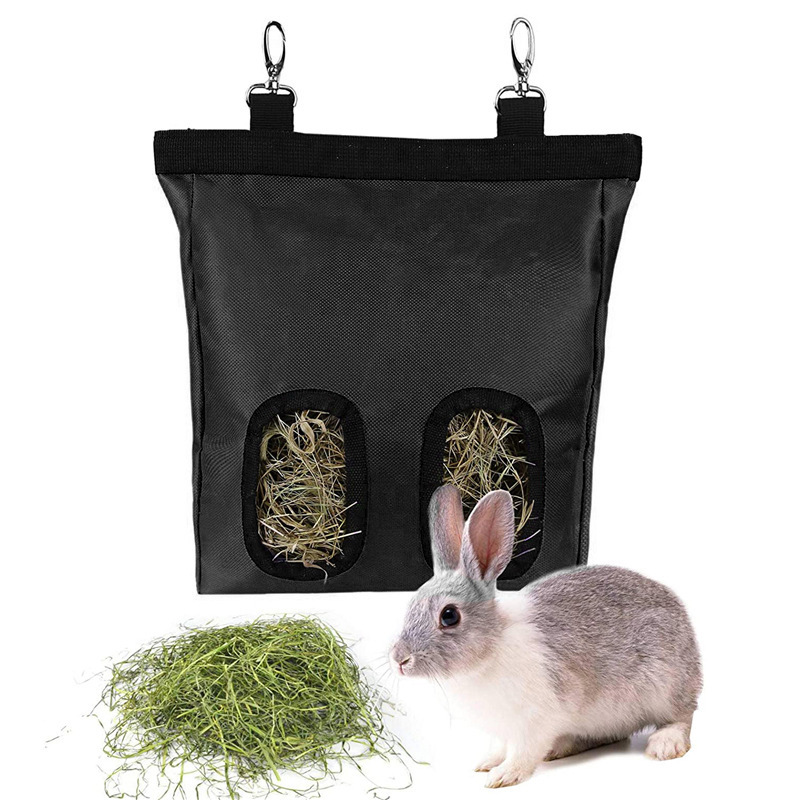 Rabbit Hay Feeder Bag, Guinea Pig Hay Feeder, Guinea Pig Hay Feeder Storage, Hanging Rabbit Hay Feeder Bag For Guinea Pigs Bunnies Chinchillas