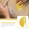 Pet Knotting Comb Effectively Painless Trim Hair Cat Hair Shedding Fur Knife Pet Comb Unknot Accessories Puppy M1F5