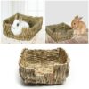 Rabbit Nest Guinea Pig Grass Nest Hand-woven Pet Bed