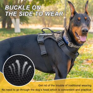 Shock Absorption Night Vision Reflective Pet Tactical Chest Strap