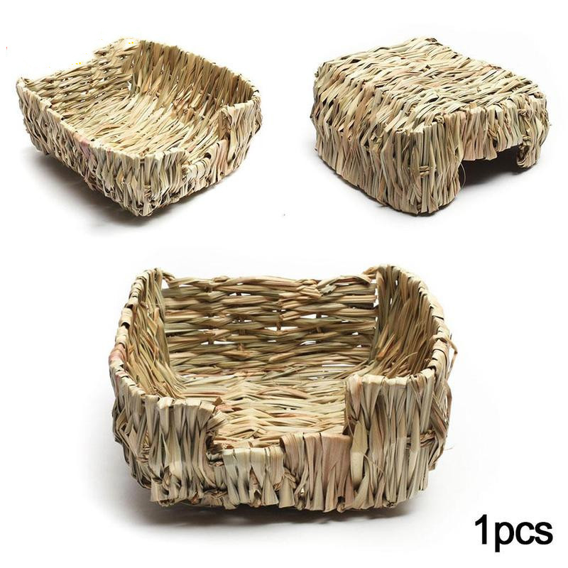 Rabbit Nest Guinea Pig Grass Nest Hand-woven Pet Bed