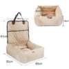 2 In 1 Pet Dog Carrier Folding Car Seat Pad Thickened Multi-purpose Pet Bed Dog Car Mattress Pets Supplies