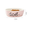 Ceramic bowl for pets